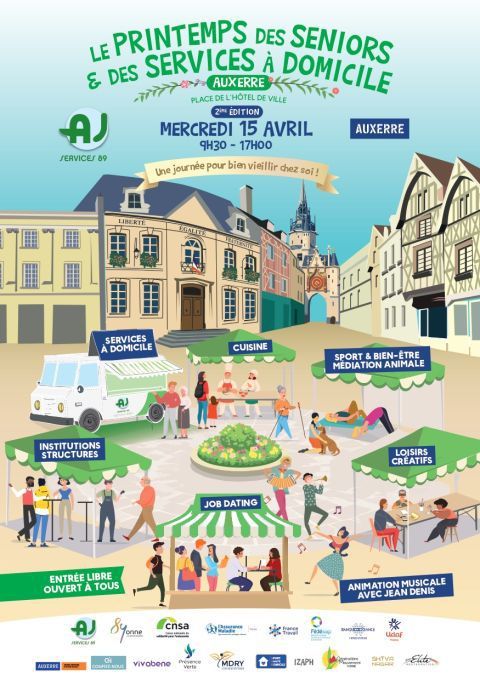 Le Pôle Domicile au Printemps des Séniors 2026 - MDRY